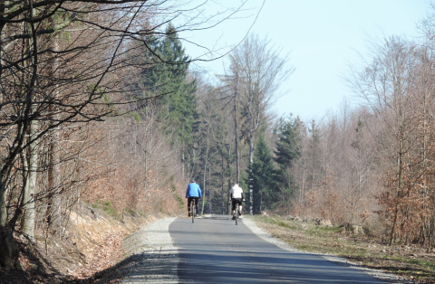 cyklostezka sv. Zdislavy; duben 2017